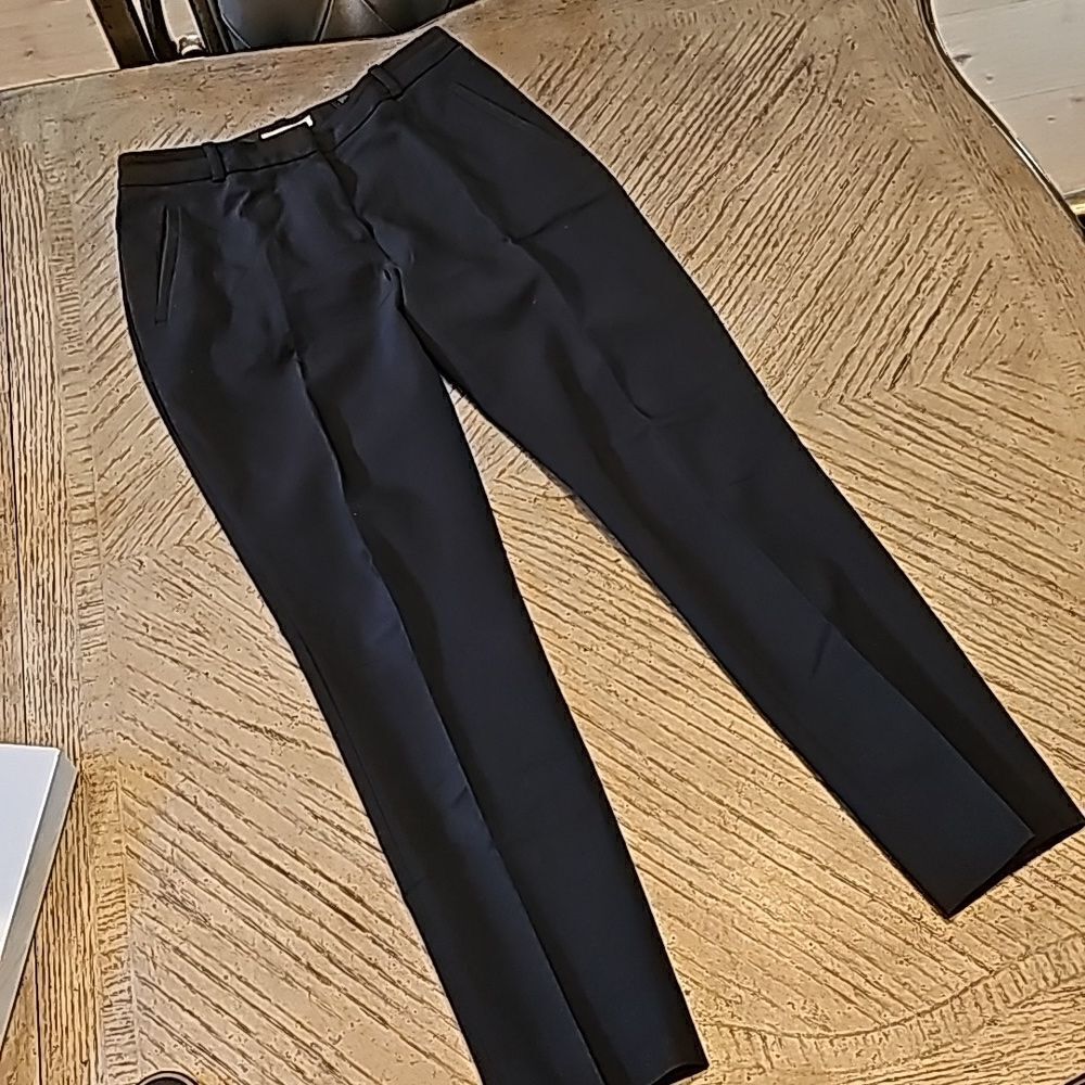 Black trouser pants size 4 H&M